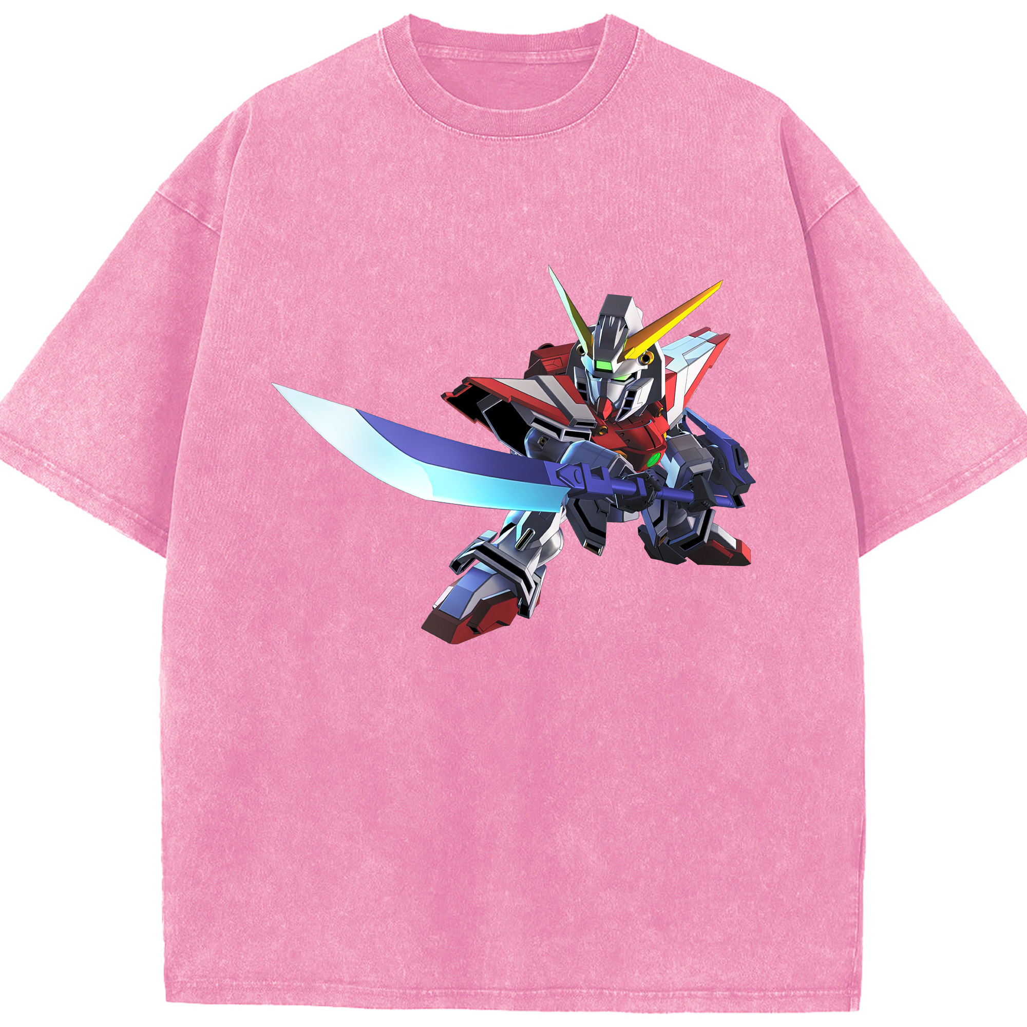 （画像用） 機動戦士ガンダム Mobile Suit Gundam 綿100% ヴィンテージ風 半袖Tシャツ（フロントプリント）
